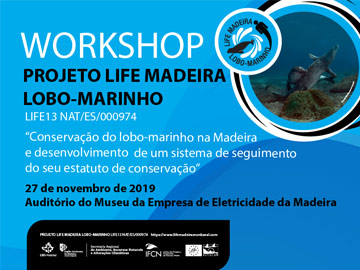 Workshop Projeto LIFE Madeira Lobo-marinho