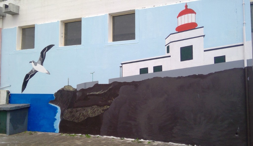 mural freira da madeira