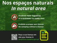Campismo em áreas naturais